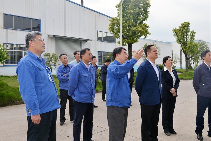 新余市市长犹王莹一行 深入新余国科督导调研重点项目